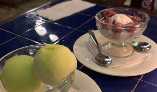 Post Salsa Class Dessert at Malaka Spice